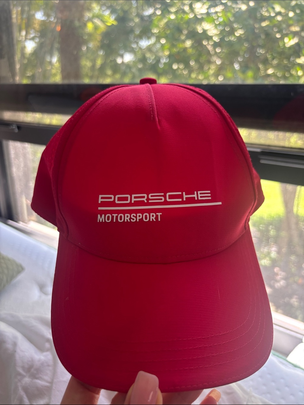 Porsche Design Motorsport Red Baseball Cap